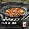 Weber GBS Grillplatte, BBQ-Kochfeld, Gourmet-Eisen-BBQ-System, 30,5 cm (Offizielles japanisches Produkt) 7421