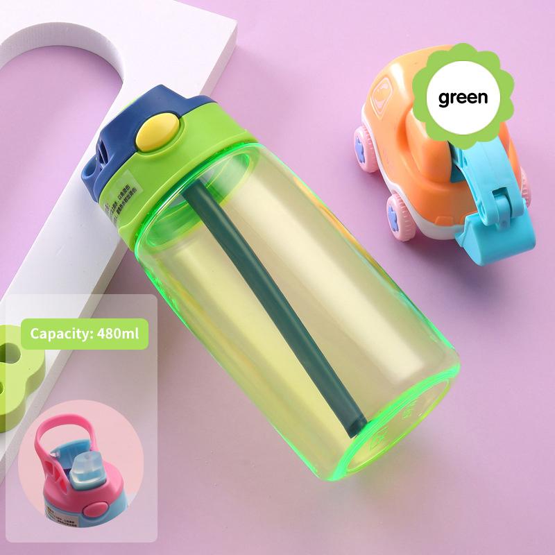 Cute Little Boys Plastic Cup children Water Cup Sippy Cup Creative Handy Cup Duck Beak Children Cup Students Water Cup