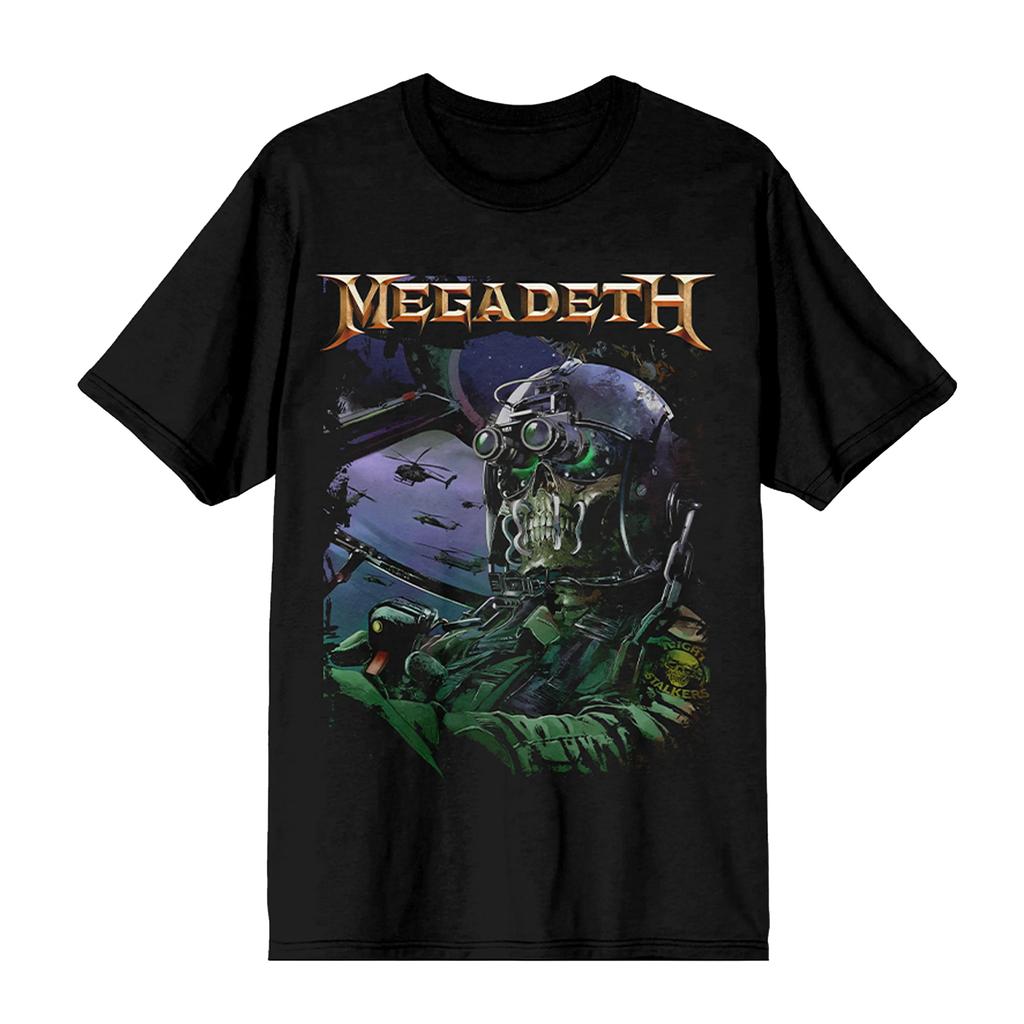 Megadeth Band 2026 Tour Album Popular Graphic New Men T Shirt Unisex Cotton Short Sleeve Y2k Streetwear Oversized Tee Top