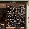 Christmas Decoration Snowflakes Electrostatic Stickers Window Glass Stickers Snowflakes Window Stickers Christmas