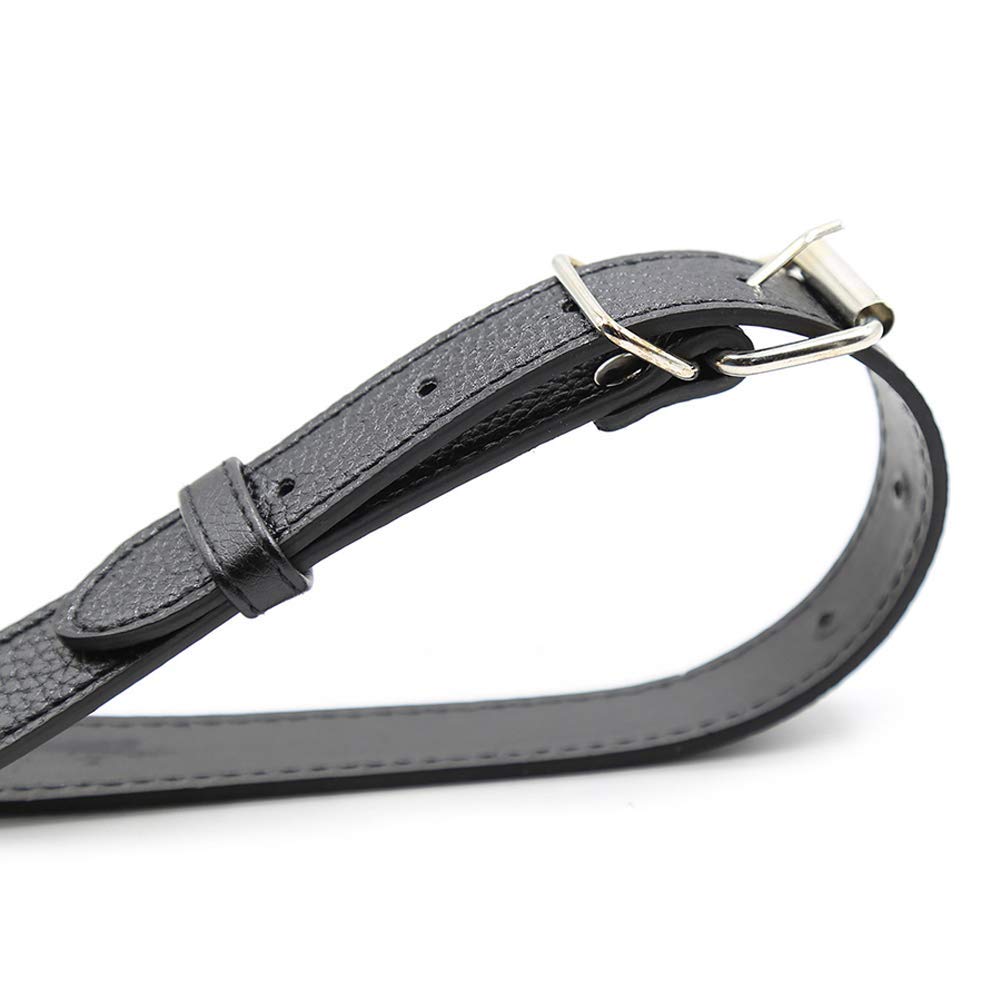 Chastity Belt for Women PU Dildo Pants Wearable Bondage Chastity Belt Fixed Belt Chastity Pants SM Adult Toys (B)