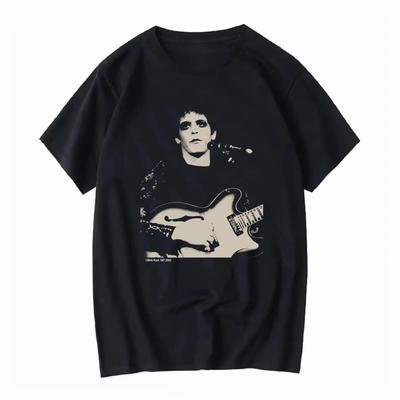 Vintage Lou Reed Proto Punk Noise Rock Mick Photographer Promo T Shirt Vintage Washed Stylish Slightly Casual Soft2026
