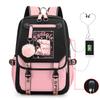 Peripheral Printed Backpack Female Fashion Student Multifunctional Casual School Bag