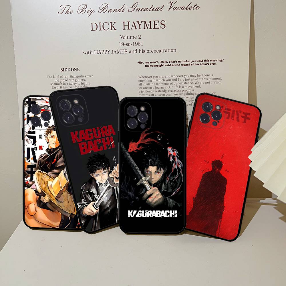 Kagurabachi Phone Case For iPhone 16 15 14 13 12 Mini 11 Pro XS Max X XR SE 6 7 8 Plus Soft Silicone Cover