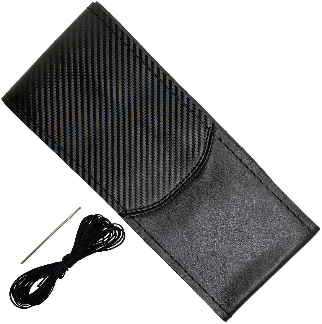 

Steering wheel genuine real for regular cars and light 37cm cover, woven, leather, carbon, cars, 36cm, (черный) чёрный