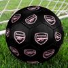 Arsenal Pink Crest Size 5 Soccer Ball PVC Football Sports Matches Training Outdoor Games Beach Elastic Balls 07a110