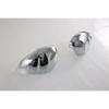 ABS Rearview Chrome Side Cover Cup Mirror Trim For - Honda Civic Sedan