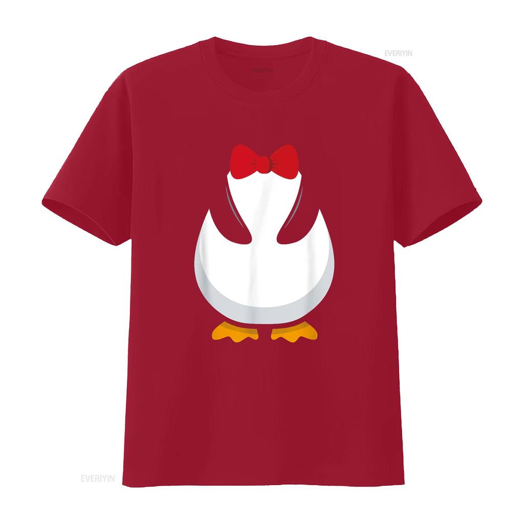 Penguin Costume T Shirt Halloween Outfit Bowtie Cute Animal vintage Washed Comfortable Stylish designer clothes