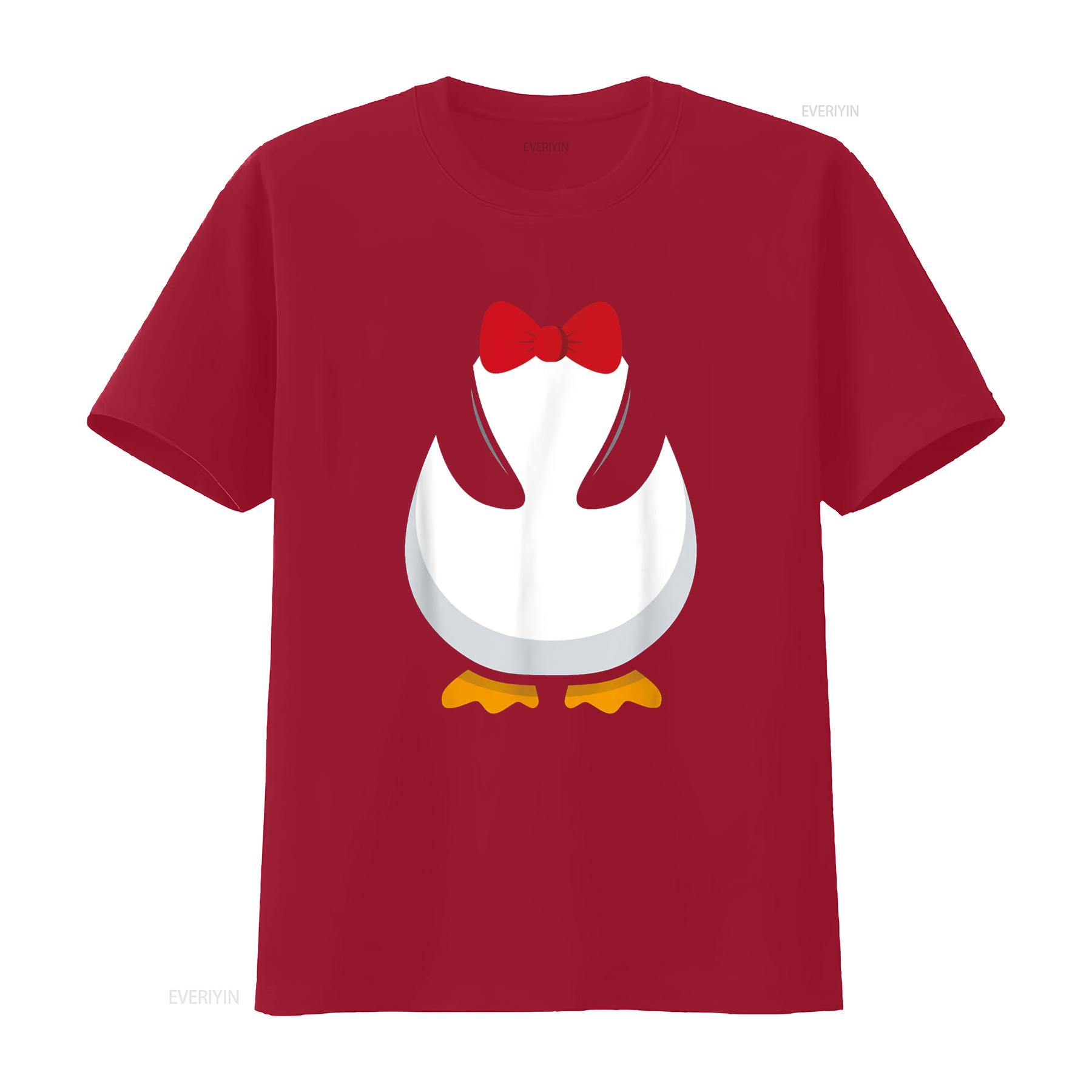 Penguin Costume T Shirt Halloween Outfit Bowtie Cute Animal vintage Washed Comfortable Stylish designer clothes S