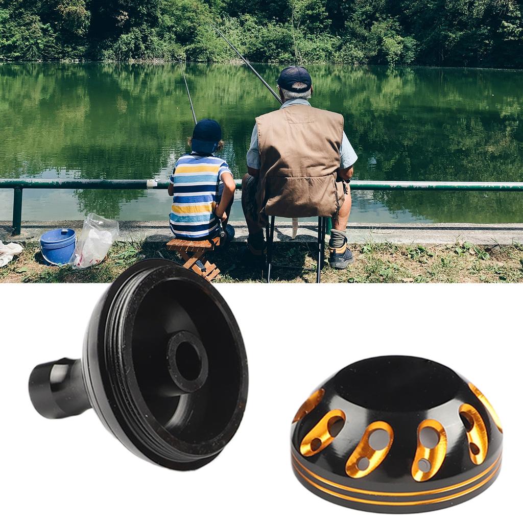 Aluminum Alloy Fishing Line Wheel Handle Knob Grip Spinnings Reel Power Knob Fishing Reels Accessories Easy to Use