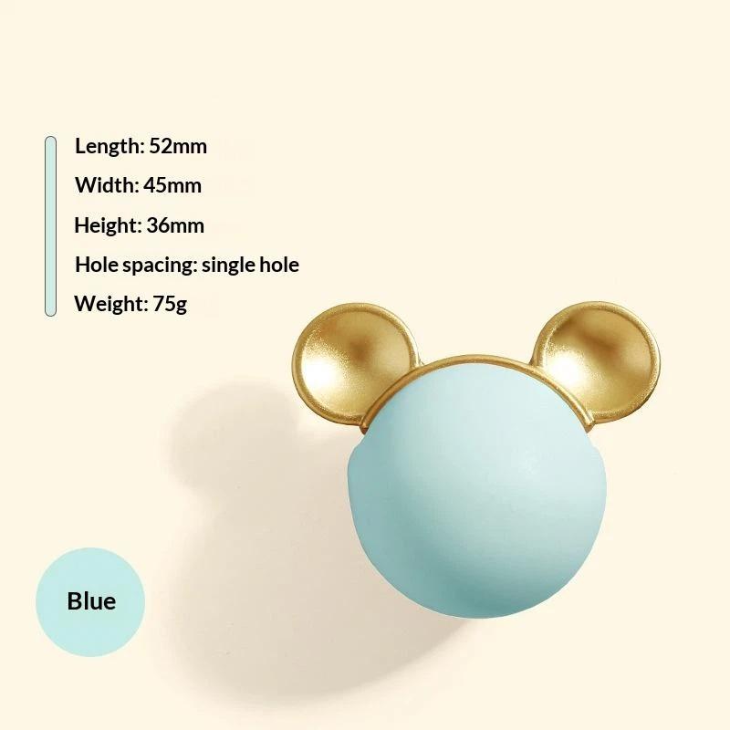 Creative Animal Cartoon Cabinet Knobs And Handles For Children'S Room Ceramic Wardrobe Pulls Home Decor Furniture Hardware