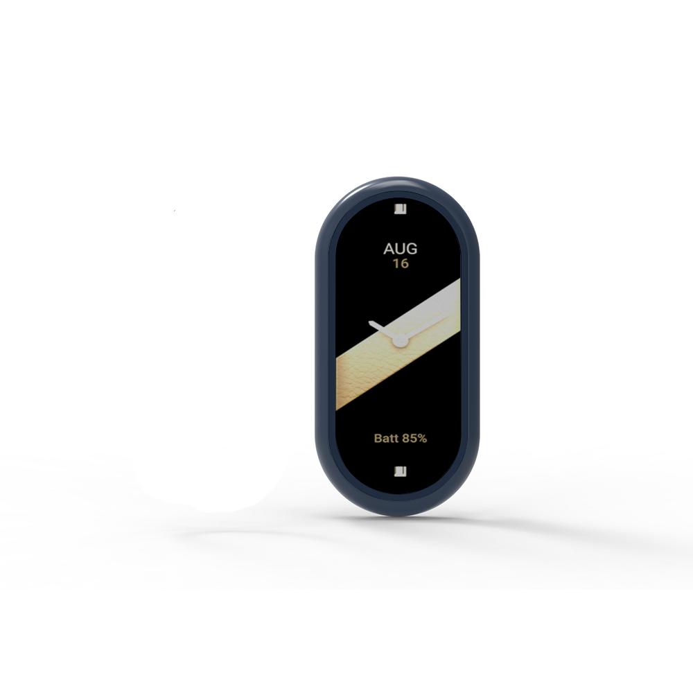 Funda protectora suave de Pc para Xiaomi Mi Band 8, medio paquete, funda protectora chapada en parachoques, reloj inteligente Xiaomi Mi Band 8