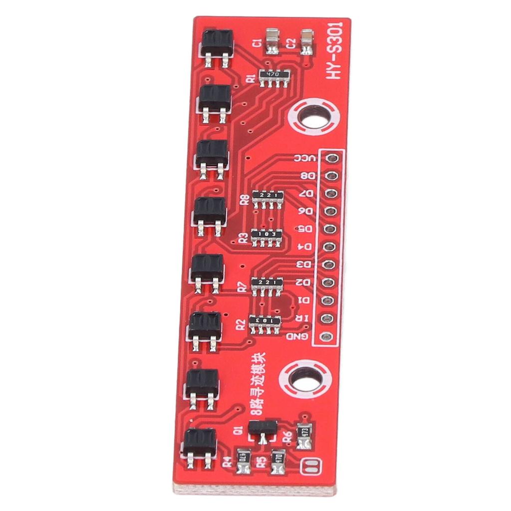 Tracking Module 8 Channel Infrared Detection Sensor PCB 8bit Detector Hunt Board