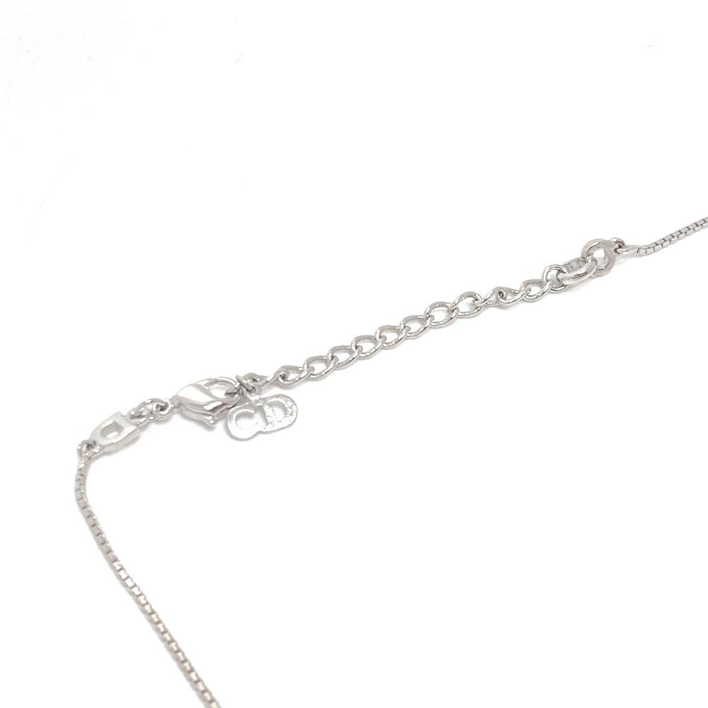 Dior Logo Plate Star Chain Necklace Accessories Necklace Gold Plated Silver