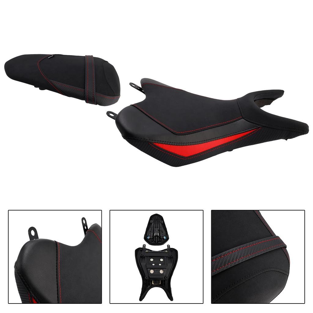 Front&Rear Raider Passenger Cushion Kit Red For Yamaha Yzf-R3 25- Mt-03 25-