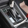 Real Carbon Fiber Car Accessories Gear Shift Panel Decorative Trim Cover Soft Sticker For Honda Fit /Jazz GR9  2024 2025