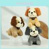 Cute Four Inch Plush Dog Doll Keychain For Backpack Accessories For Dog Lovers