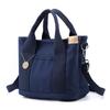 Canvas Small Square Bag, New Women's Handbag, Large Capacity, Fashionable and Simple Shoulder Bag, Anti-splashing Messenger Bag.