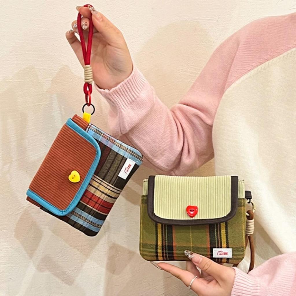 1pc Data Cables Organizer Sanitary Pads Bag Multipurpose Contrast Color Cosmetic Bag Large Capacity Napkin Pouch Storage Pouch