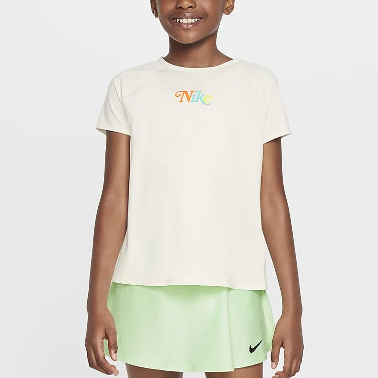 Nike Kids T Shirts Crew Neck Moderate HM4590-133