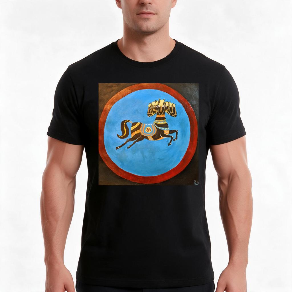 Dark Horse Records Tshirt Summer Casual Cotton Tee Oversized Streetwear Tops Vintage Graphic Print Loose Fit Short Sleeve