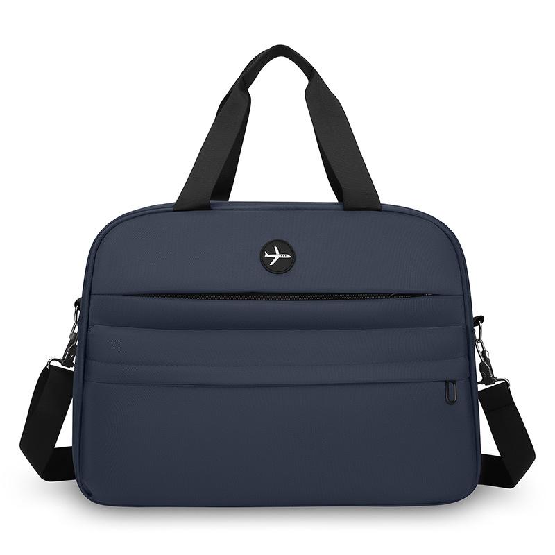 

Short-distance Travel Bag Large Capacity Hand Luggage Bag Going Out Storage Bag синій