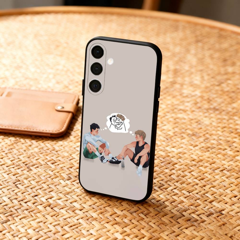 S-Shane and Ilya H-Heated R-Rivalry Phone Case For Samsung A73,A21s,A22,A31,A32,A52,A53,A71,A80,Soft Black Shell