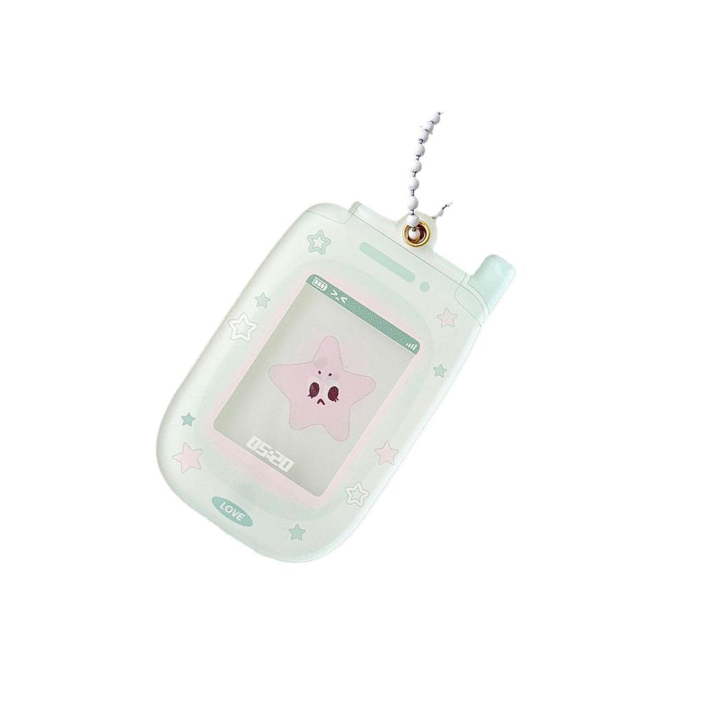 Monvkaka Acrylic Magnetic ID Card Holder with 1-Inch Photo Slot