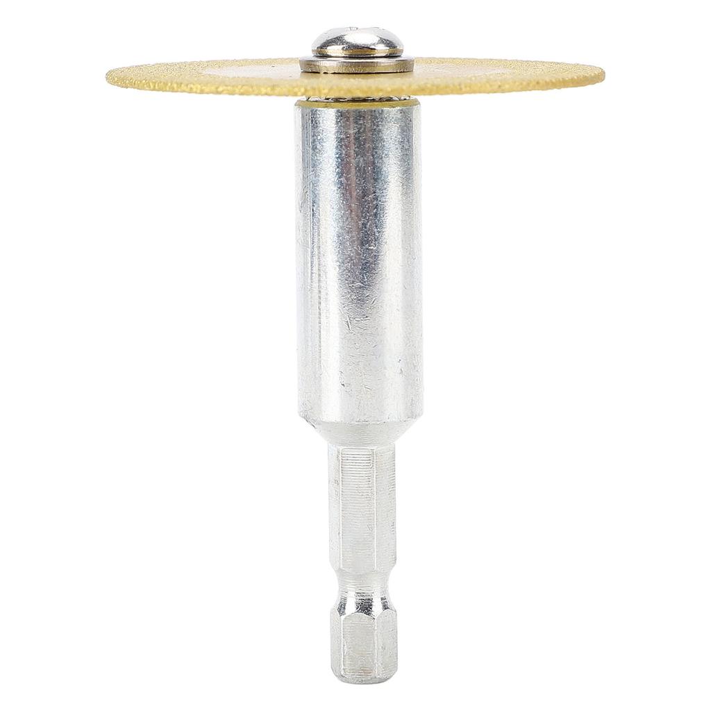 Diamond Cutting Blades Wheel with 1 4 Inch Hex Shank Carbon Steel Rotary Tool Cutting Disc for PVC Pipe Cutter 6cm Pole