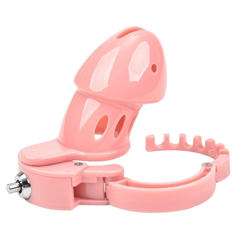 Male Small Penis Cage Adjustable Ring Lock Bondage Bird Chastity Cage Belt Cock Ring Slave Restraint Trainer Man Sex Toy