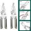 1PCS Crimper Cable Cutter Adjustable Automatic Wire Stripper Stripping Crimping Pliers Multifunctional Wire Repair Tool Pliers