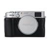 Oil Skin Camera Half Case for Fujifilm X100VI Fuji X100VI PU Leather Bottom Openning Cover