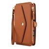 Per Custodia Portafoglio iPhone 17 Pro Max/Air/17 Pro, Porta Carte con Blocco RFID, Cover Magnetica Staccabile per Telefono con Tracolla
