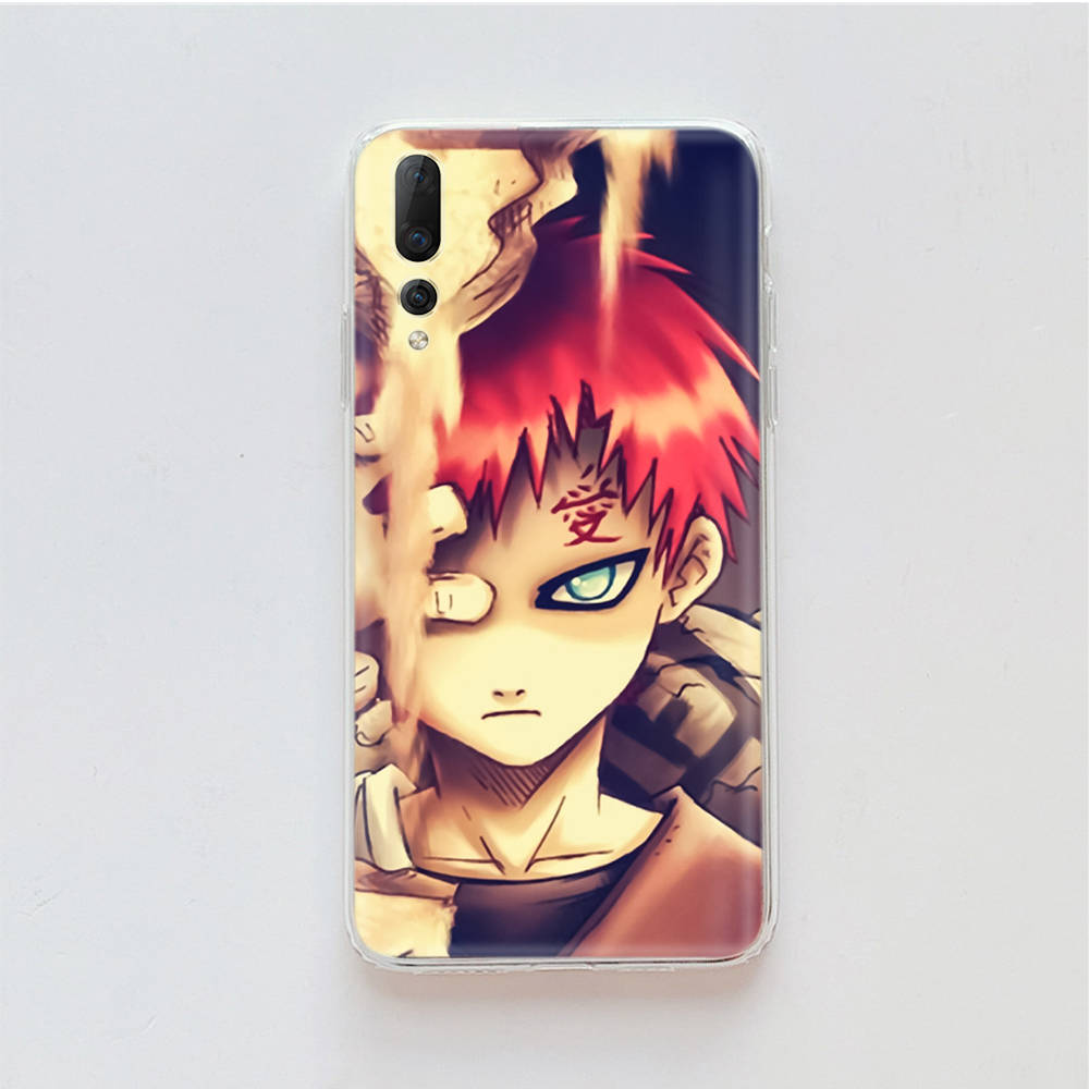 Transparent Case for Samsung A04 A14 A23 M33 M53 Realme 10 9 C35 C55 VIVO X80 Infinix Hot 30 Note 11 Tecno Spark 8P Pro W-83 Naruto Gaara