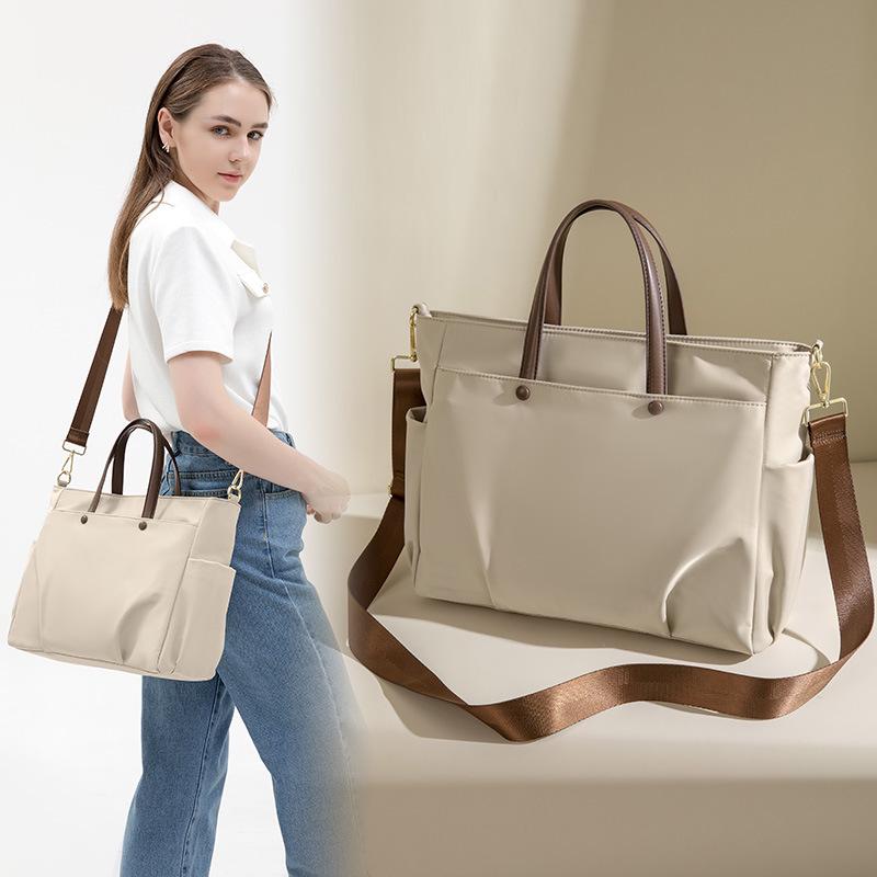 2024 Unisex Laptop Bag: Fits 15.6-inch, Large Capacity, Simple Commuting, Shoulder/Crossbody Style
