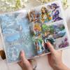 Yuezhen ZABC Zhilan Mantdi Waterproof PET Die-cut Sticker Book for Journals