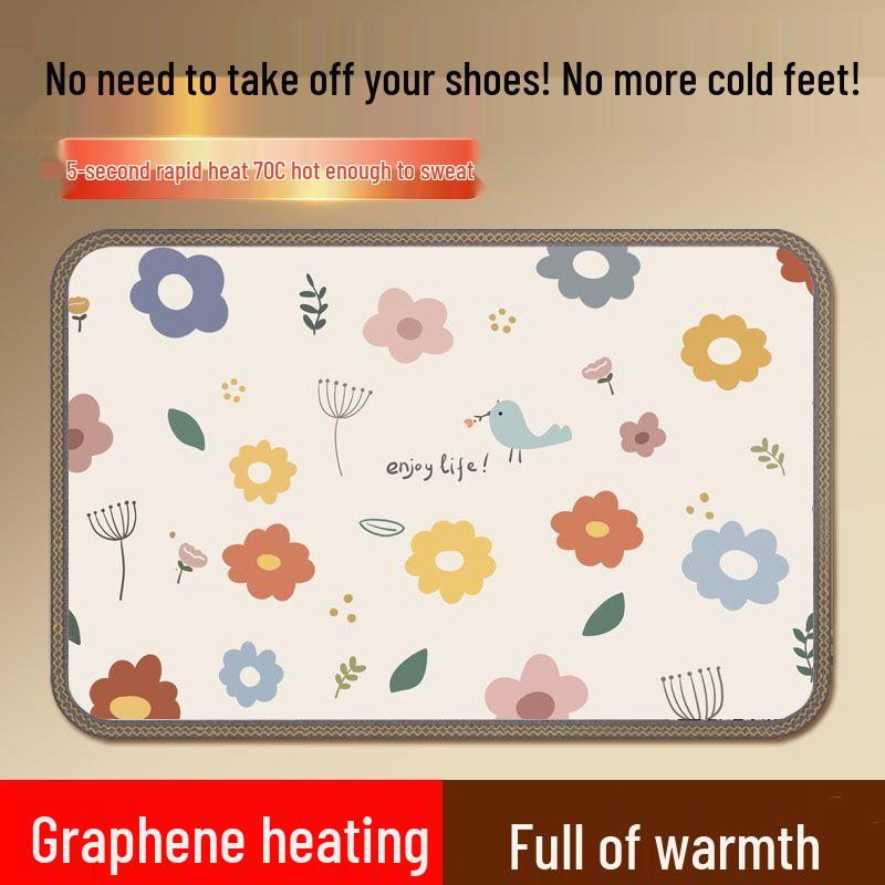 

Heated Foot Warmer Pad for Office