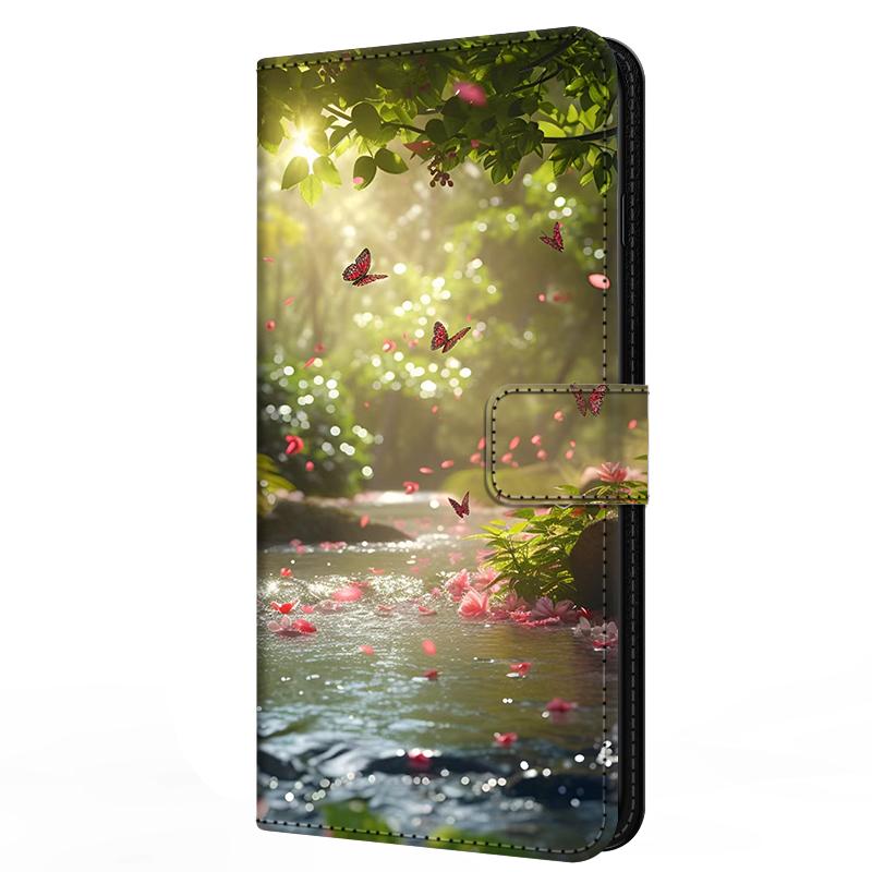 

Flip Leather Case For Redmi Note 11 Pro 5G Case Note11 11s Magnetic Wallet Stand Book Card Cover For Redmi Note 11 Bags Painted Note 11 Pro 5G&Case & Strap