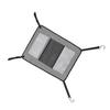 Dog Car Net Barrier 2 In 1 Design Adjustable Visible Breathable Mesh Back Seat Pet Car Divider for Travel Grey 45 X