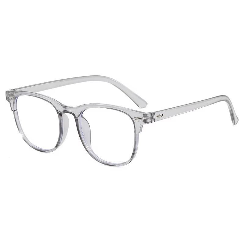 

New Simple And Retro Cat-eye Style Frame, Anti-blue Light Glasses, Suitable For Daily Wear. 6098 сірий