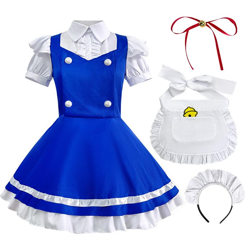 Anime Maid Dress Cute Sweet Princess Soft Girl Dress Dress Set Women's Dress