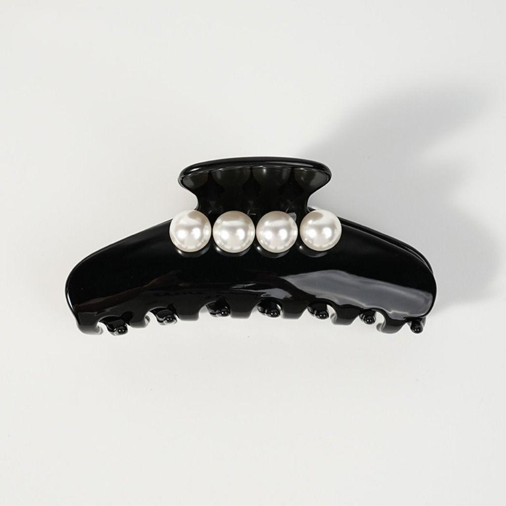 Hair Jewelry Ornament French Design Hair Claw Clip Elegant Hair Ponytail Clip for Girls