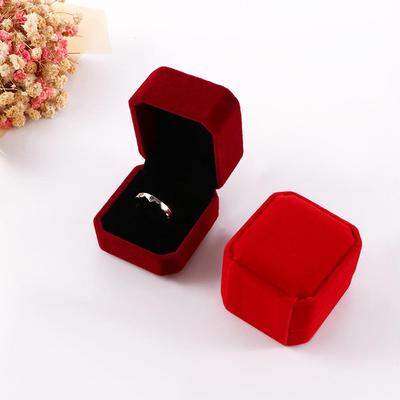 Packaging Box Ring Holder Velvet Earring Display Case Jewelry Box Ring Box Box Storage Organizer