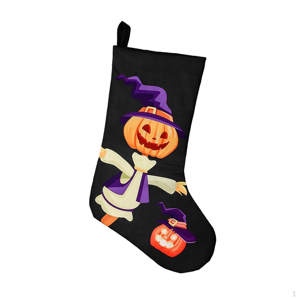 Creative Halloween Socks, Bag Pendant Lightweight Stockings for Gift Party Boys Girls