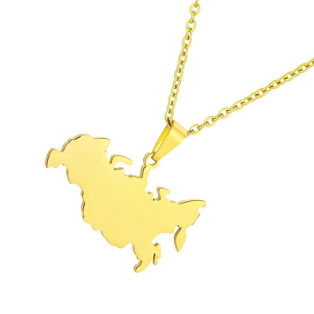 Sturdy Stainless Steel Russian Hollow Pendant Necklace Decoration for Women Men Elegant Unisex Jewelry Gifts Wear