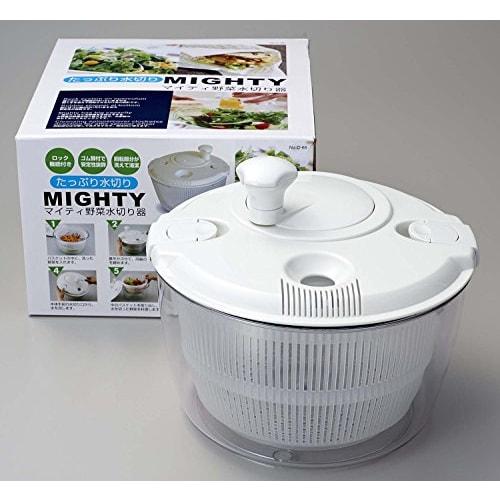 Pearl Metal Resin Vegetable Drainer, Large Capacity, Salad Drainer, Mighty Spinner C-66