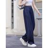 Women's Summer Lightweight Denim Pants: Slimming, High-Waisted, Flowy, Casual, Wrinkle-Resistant, Loose-Fit, Wide-Leg