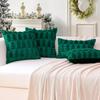 Christmas Tree Pillow Cover Christmas Plush Festive Home Decoration Sofa Cushion Pillowcase