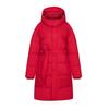 New winter clothing jacket long over the knee winter fashion medium and long slim hooded down cotton clothing women