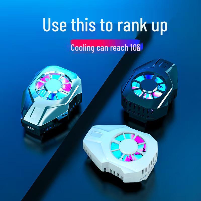 2025L-01 Mobile Phone Cooler: Instant Refrigerating Back Clip for Gaming with Three-Second Cooling.
